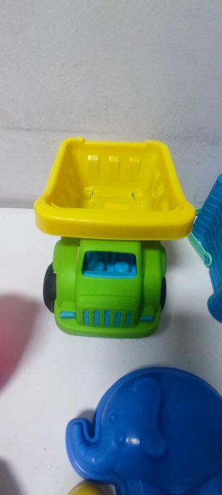 Juguetes de plástico para arena