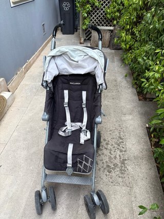 Silla de paseo Maclaren negra