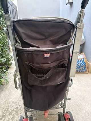 Silla de paseo Maclaren negra