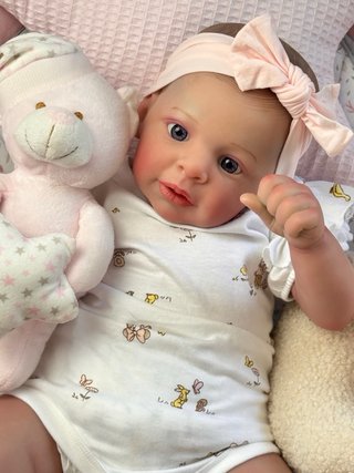 Muñeca Reborn realista 55cm