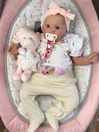 Muñeca Reborn realista 55cm
