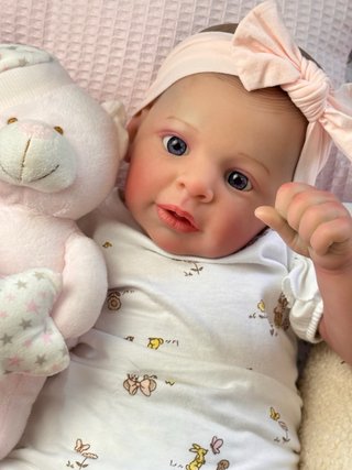 Muñeca Reborn realista 55cm