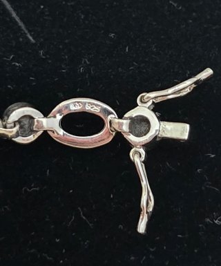 Pulsera Plata 925 Ovalos y Circonitas