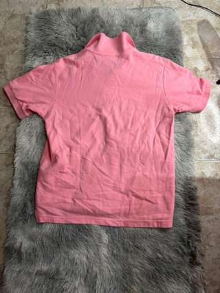 Polo Lacoste Rosa Talla M