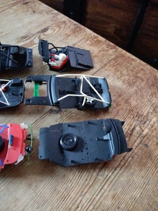 Cockpits Scalextric Varios