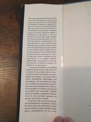 Libro Historia de la Iglesia Católica - Herder (Le
