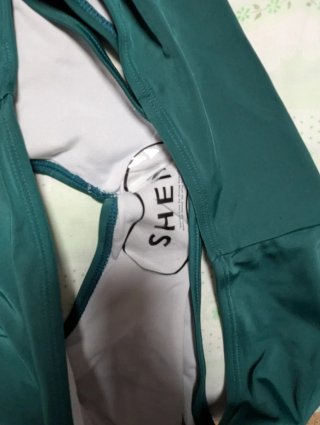 Bikini Shein Talla 4XL Estampado Tropical