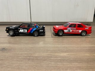 BMW M3 Exin Motul Scalextric Rojo y Negro