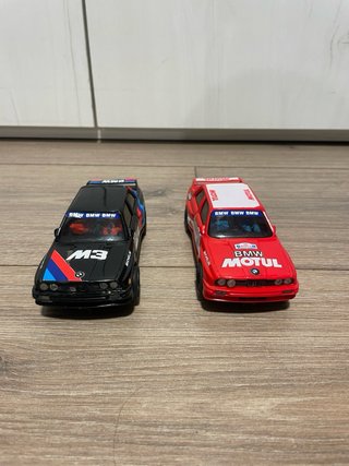 BMW M3 Exin Motul Scalextric Rojo y Negro