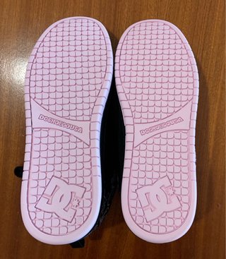 Zapatillas DC Shoes Negras y Rosas