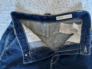 Pantalón corto vaquero azul