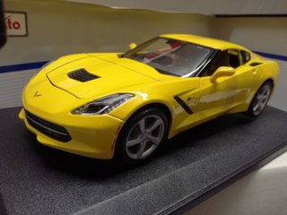 1/18 MODELLO CHEVROLET CORVETTE STINGREY NO BURAGO