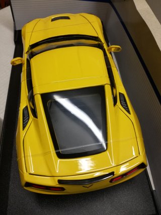 1/18 MODELLO CHEVROLET CORVETTE STINGREY NO BURAGO