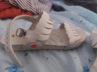 Sandalias Niña Blancas Talla 32