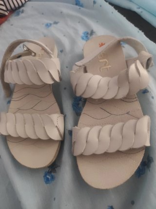 Sandalias Niña Blancas Talla 32