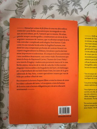 Lot 3 llibres d’autores en català
