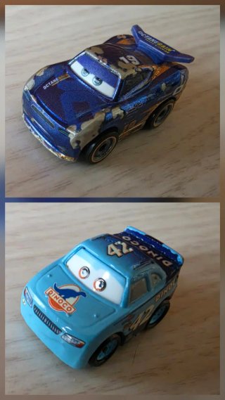 Coches Disney Pixar Mini Racers Varios Modelos