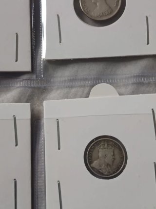 Monedas de plata antiguas