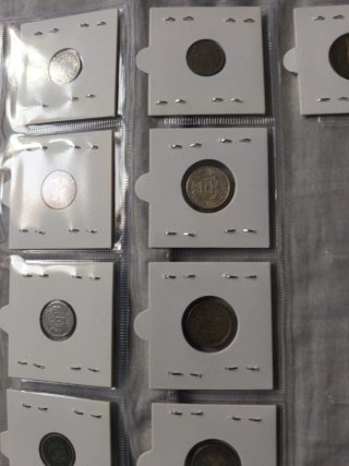 Monedas de plata antiguas