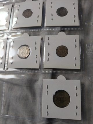 Monedas de plata antiguas