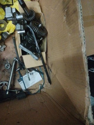 Cb125R motor despiece