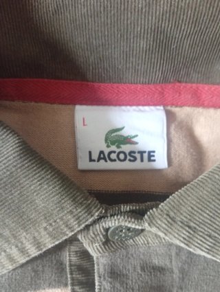 Jersey Lacoste manga larga rayas