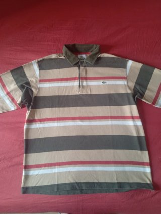 Jersey Lacoste manga larga rayas