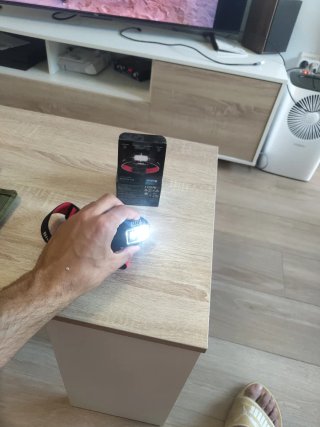 Linterna frontal LED Blu-kar