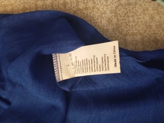 Conjunto corto azul