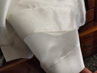 Vestido de Comunión Blanco y Dorado