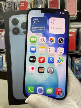 iPhone 13 Pro Max 128GB Azul Segunda Mano perfecto