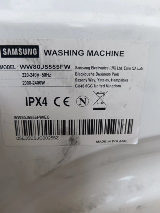 Bomba agua lavadora Samsung 8kg EcoBubble