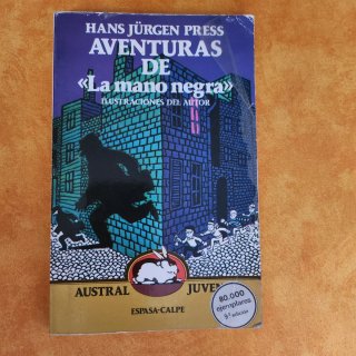 Libro las Aventuras de "La mano negra"