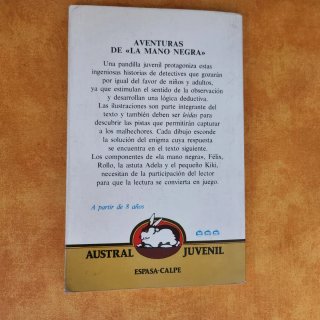 Libro las Aventuras de "La mano negra"