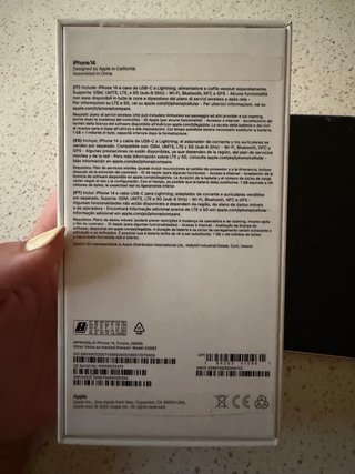 iPhone 14 lilla 256GB