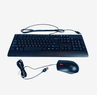 Teclado y Ratón Lenovo Negro