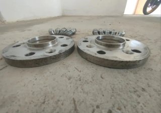 Separadores Traseros 1,5cm Mercedes 5x112 Buje 66.