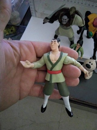 Figuras Mulan Disney