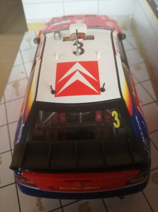 1/18 MODELLO CITROEN C4 WRC RALLY BURAGO