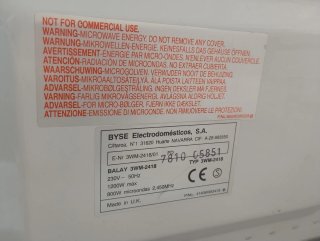 Microondas Balay 3WM-2418 Rosa