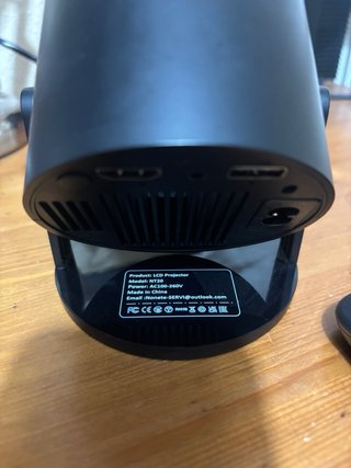 Proyector Nonete Negro con Accesorios