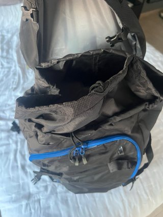 Mochila Simond Negra y Azul