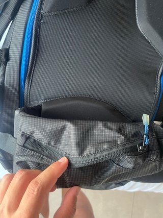 Mochila Simond Negra y Azul