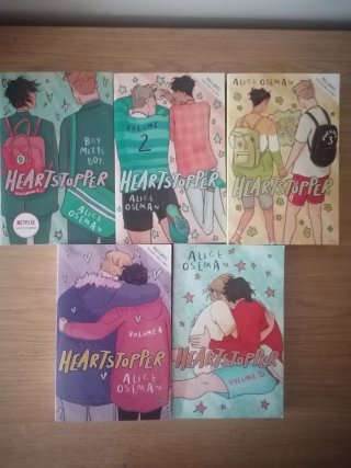 HEARTSTOPPER 1-5 INGLÉS