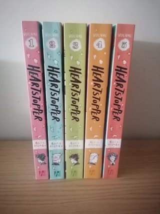 HEARTSTOPPER 1-5 INGLÉS