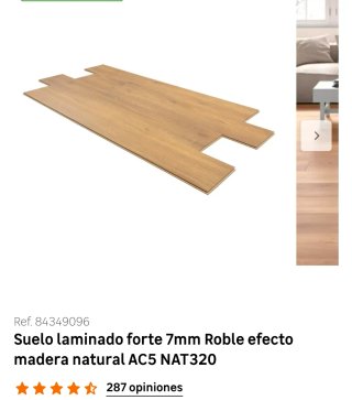 Tarima flotante Roble Malta DIY