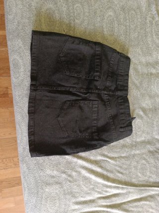 Falda Bershka Negra Talla 32