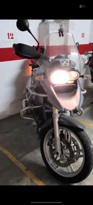 BMW R1200 GS Adventure 2006 Gris Plata