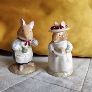 🇬🇧 Mr & Mrs Aple Brambly Hedge Royal Doulton