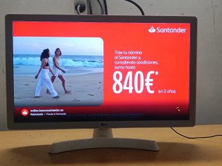 Smart TV LG 24 Blanca